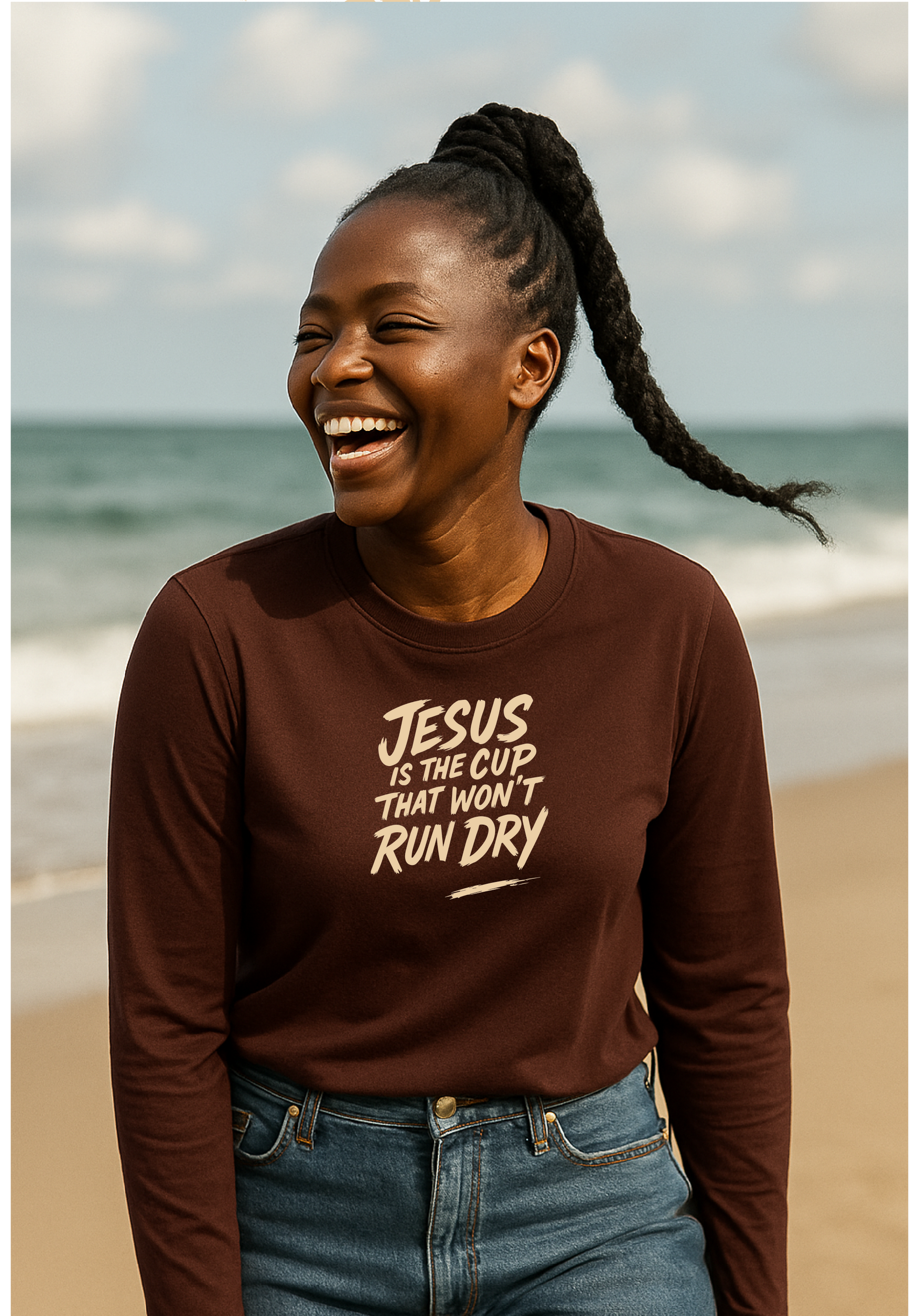 Long Sleeve | Jesus Is the Cup T-shirt