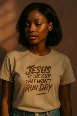 Jesus Is the Cup That Won’t Run Dry T-shirt