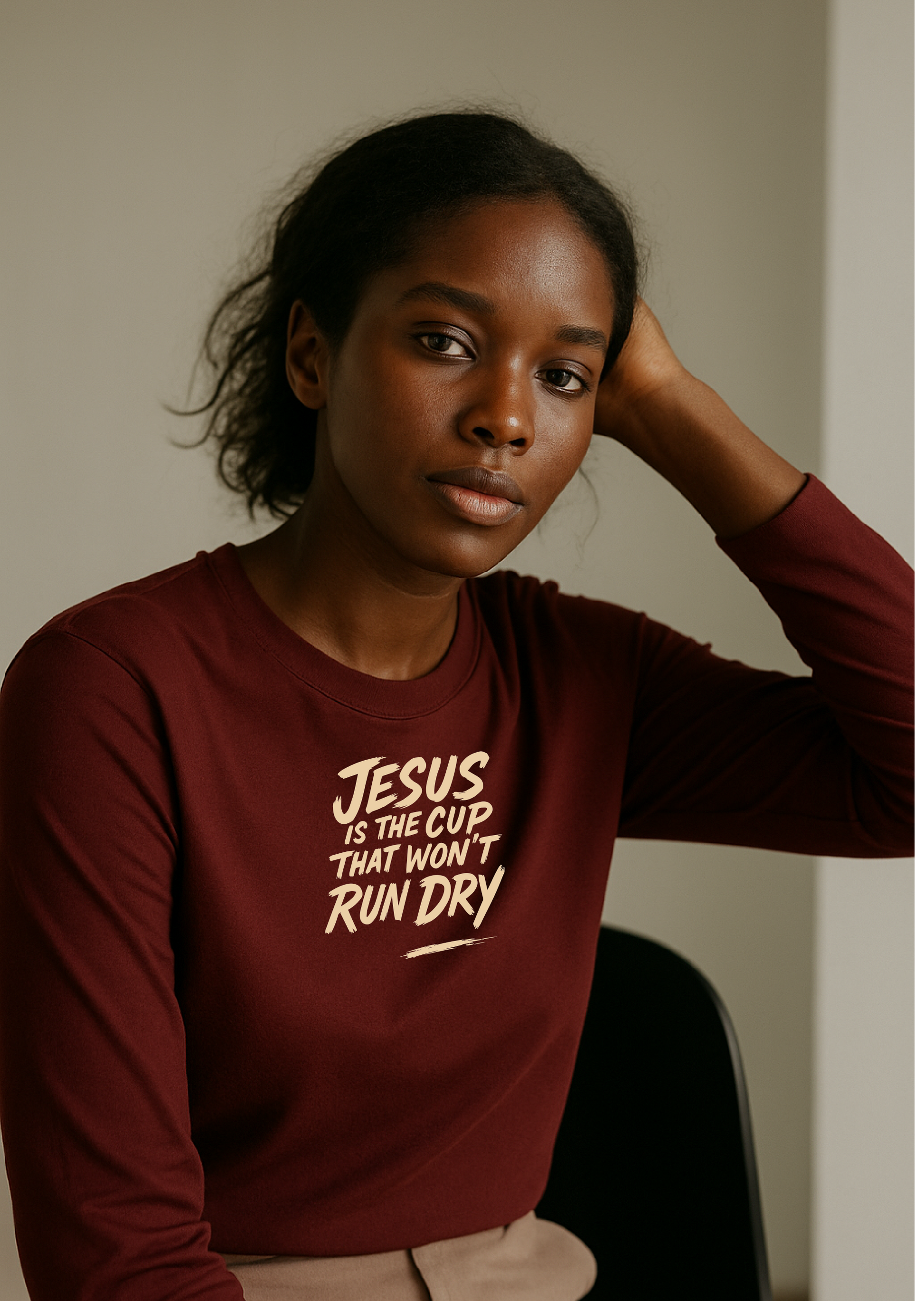 Long Sleeve | Jesus Is the Cup T-shirt