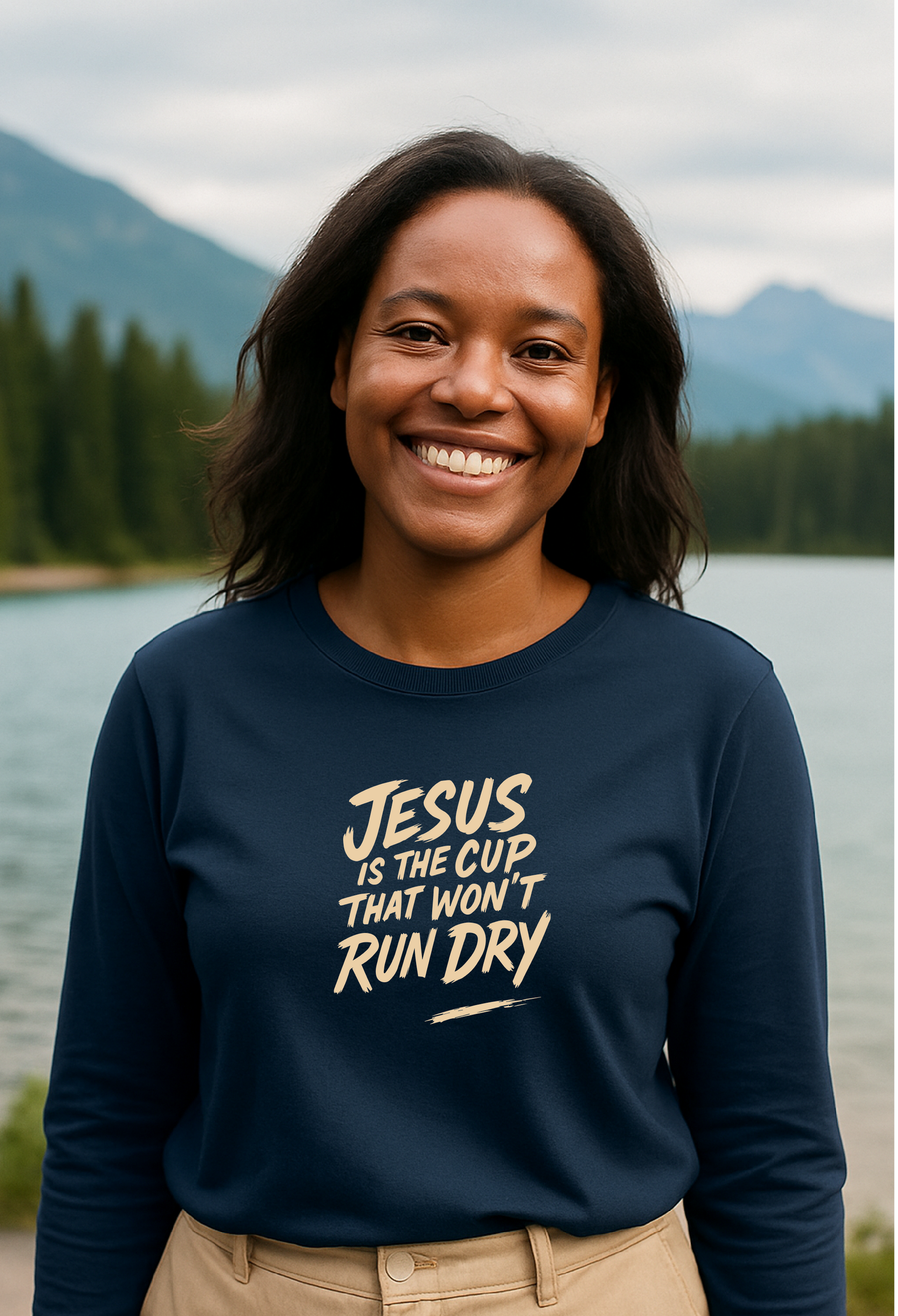 Long Sleeve | Jesus Is the Cup T-shirt
