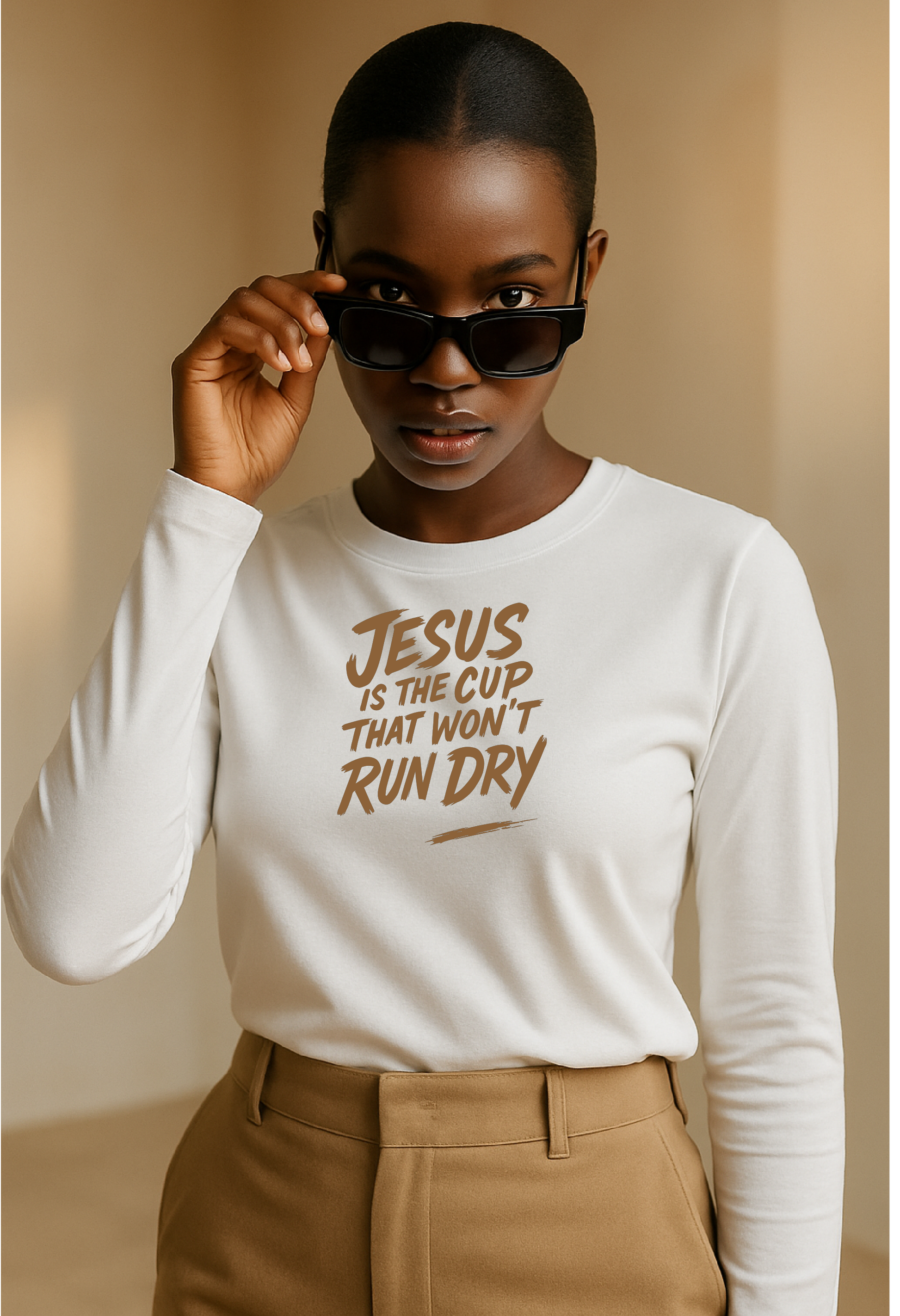 Long Sleeve | Jesus Is the Cup T-shirt